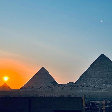 Horus Pyramids View Lägenhet Kairo Exteriör bild