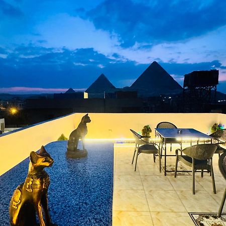 Horus Pyramids View Lägenhet Kairo Exteriör bild
