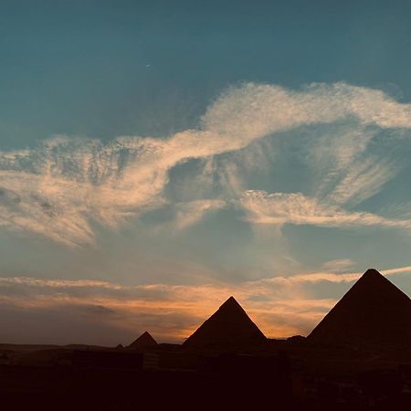 Horus Pyramids View Lägenhet Kairo Exteriör bild