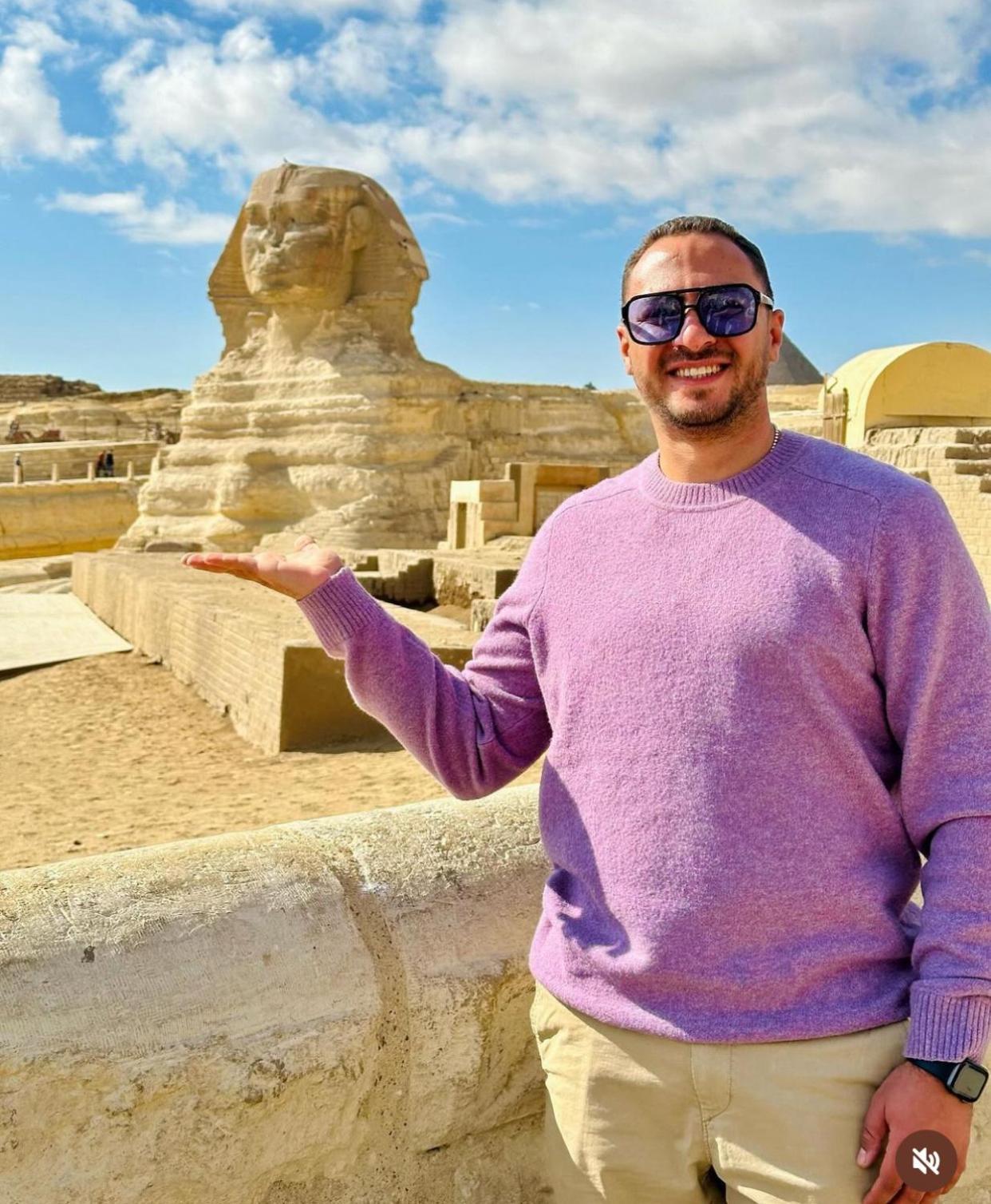 Horus Pyramids View Lägenhet Kairo Exteriör bild